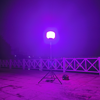 Parlama Serbest 320W Balon Işık Kulesi Düğün için RGB Tripod Işıkları