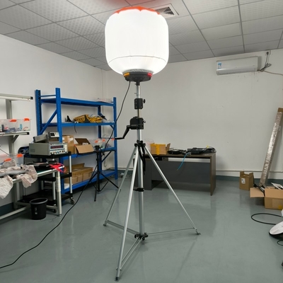 200W LED Işık Kaynağı Taşınabilir Dış Balon Işık Kulesi İnşaat veya Etkinlikler için