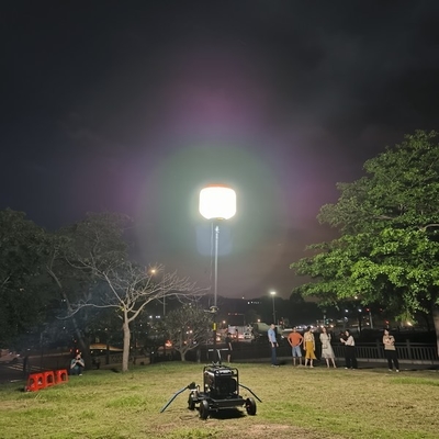 150W 50000 Saat İş Zamanı Su geçirmez aydınlatma için Güneş taşınabilir LED balon ışığı
