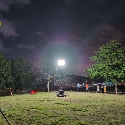 150W 50000 Saat İş Zamanı Su geçirmez aydınlatma için Güneş taşınabilir LED balon ışığı