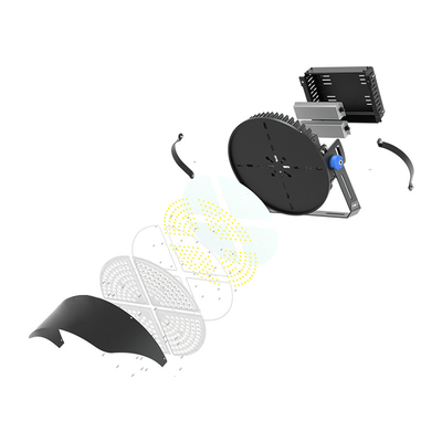 Yuvarlak LED Spor Işıkları 1800W Ra70 Ra80 Spor Alanı Işıkları Spor Alanları İçin