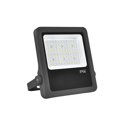 Alüminyum Döşeme 100W LED Sel Fenerleri Konut Bahçesi Floodlight Tema Parkı İçin