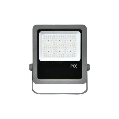 Alüminyum Döşeme 100W LED Sel Fenerleri Konut Bahçesi Floodlight Tema Parkı İçin