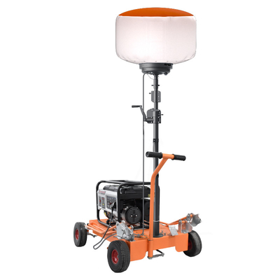 Trolley Balon LED Işık Kulesi Işıklar 700W Işık Kulesi Ayarlama Felaket için
