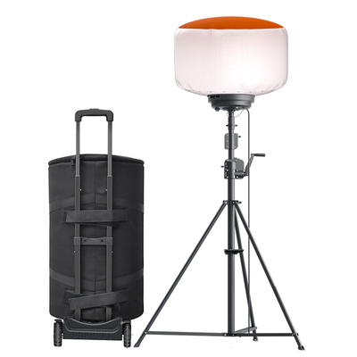 128000lm şişme kule ışığı 800W balon LED ışık film çekimi için kule ışıkları