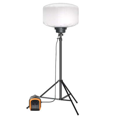 Hafif Ağırlıklı Balon Işık Lambası 150Watt Gece Çalışmaları İçin Taşınabilir LED Işık Kulesi