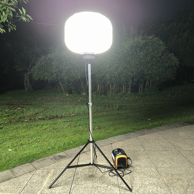 Acil Işıklandırma Led Kule Işıkları 200W LED Balon Işığı İçeride Geçici İşler İçin