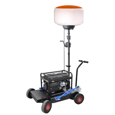 Yüksek Lumen LED Işık Kulesi Işıkları 800W Balon Işık Kulesi Jeneratörü İnşaat için
