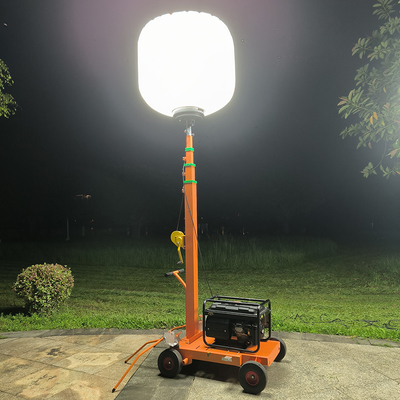 Işıklandırma Led Balon Işık Lambası 600W Yeşil Işık Kulesi Madencilik İçin