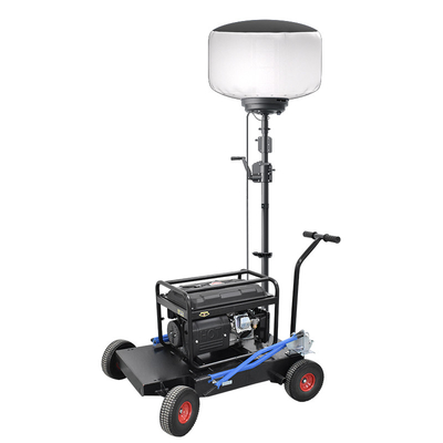 Işıklandırma Led Balon Işık Lambası 600W Yeşil Işık Kulesi Madencilik İçin