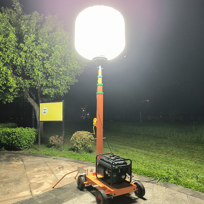 AC240V Balon LED Işık 800 Watt Işık Kulesi Jeneratörü Endüstriyel