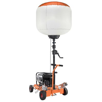 1200W LED Balon Işık Kulesi 192000lm Taşınabilir Işık Kulesi Jeneratör Lamba Endüstriyel Işıklandırma için