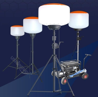 Patent Tasarım İş Lambası 600W LED Balon Işık Kulesi Madencilik Yerleri İçin