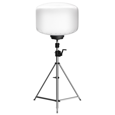 Mobil Tripod İş Işığı 1000W LED Balon Işık Kulesi Güvenlik Yönetimi Ekipmanı İçin