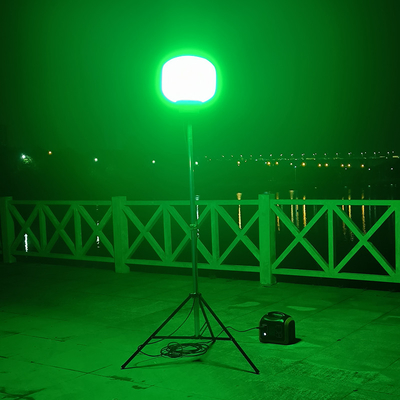 Araba Arabası Balon Işık Kulesi 150W RGB LED Işık Kulesi Açık Hava Etkinlikleri İçin