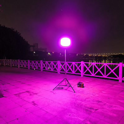 Partiler ve Özel Olaylar için Taşınabilir Led Tower 320W RGB Led Balon Lambaları