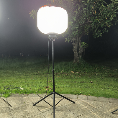 Şimşeksiz LED Işık Üç ayaklı 150W LED Balon Işık Kulesi Kamplar İçin