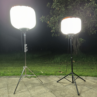 Parlak LED Işıklar İş Işıkları 200W LED Balon Işık Kulesi Işıklandırma İçin Dışarıda