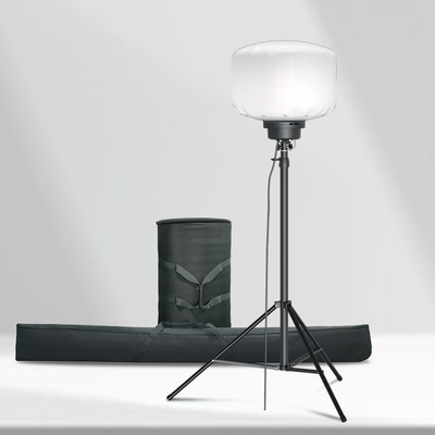Manual kaldırma el krank tripod ışık kulesi 320W açık hava balonu reklam için ışıklar