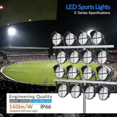 Taşınabilir 750W 1000W LED stadyum sel ışıkları Sürüş Alanı için