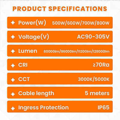 Fabrika Özel 36W Dış Mekan LED Projektör Ayarlanabilir Spot Işık Afet Yardımı Kampları için Ayarlanabilir Direk Yüksekliği