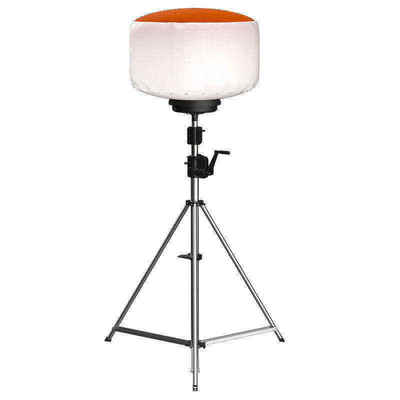 800W Taşınabilir LED Balon Işık Kulesi IP65 128000lm 360° Aydınlatma
