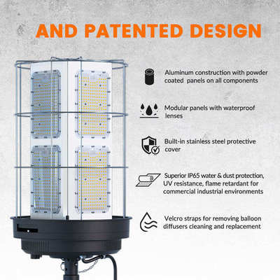 500W LED Balon Işığı IP65 50000Hrs 160lm/W AC90-305V