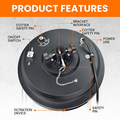 500W LED Balon Işığı IP65 50000Hrs 160lm/W AC90-305V