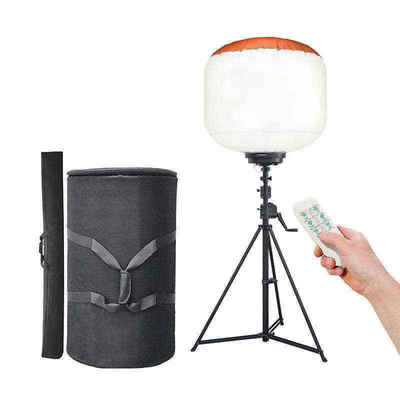 Portable Light Tower with AC90-305V Input Voltage 5000K Color Temperature and 160LM/W Efficiency LED Balloon Light